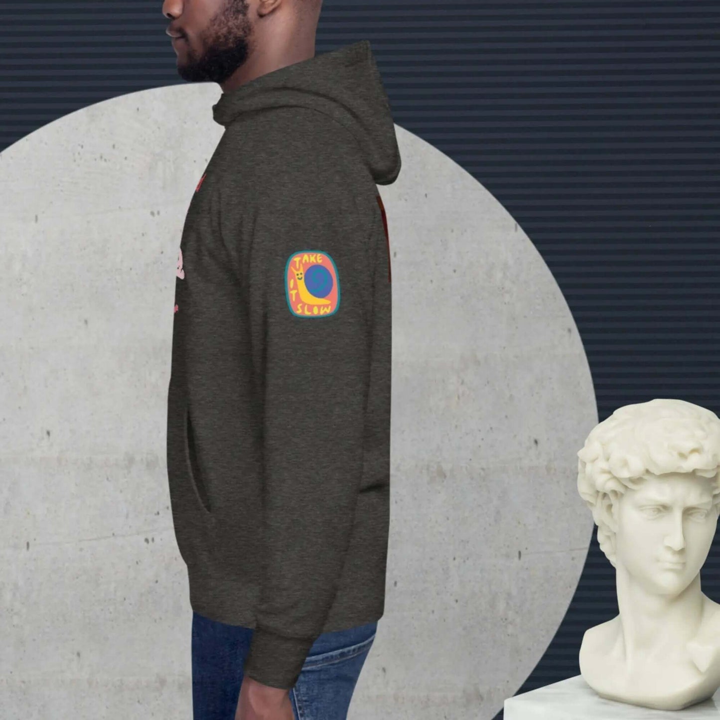Unisex cotton hoodie for love couples is a customised hoodie made for you with an unique design with help of best print of demand suppliers to ensure better quality.