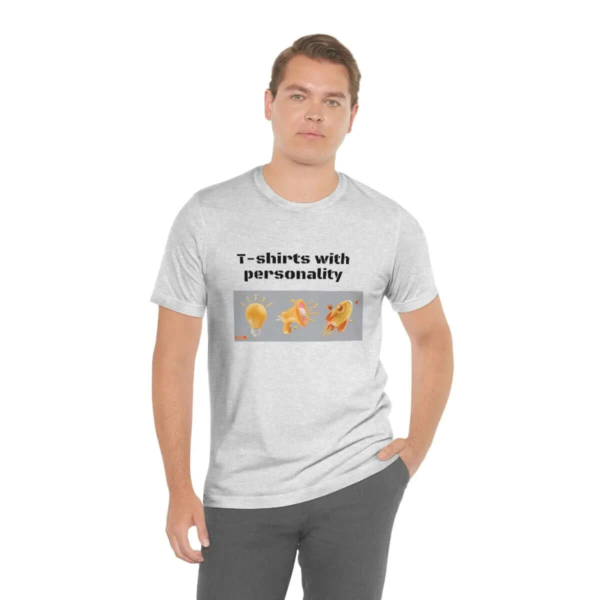 This T-shirt for people with personality is a unique custom t-shirt designed for people with personality. We source products from different brands, design and order the design to be printed with the help of renowned print-on-demand suppliers.